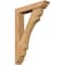 Ekena Millwork Olympic Traditional Smooth Bracket w/ Offset Brace, Western Red Cedar, 5 1/2"W x 26"D x 38"H BKT0604X26X38OLY01SWR - alternate 1